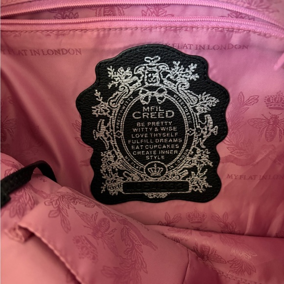 My Flat in London Black and Cream Tote with Illustration - Picture 7 of 11